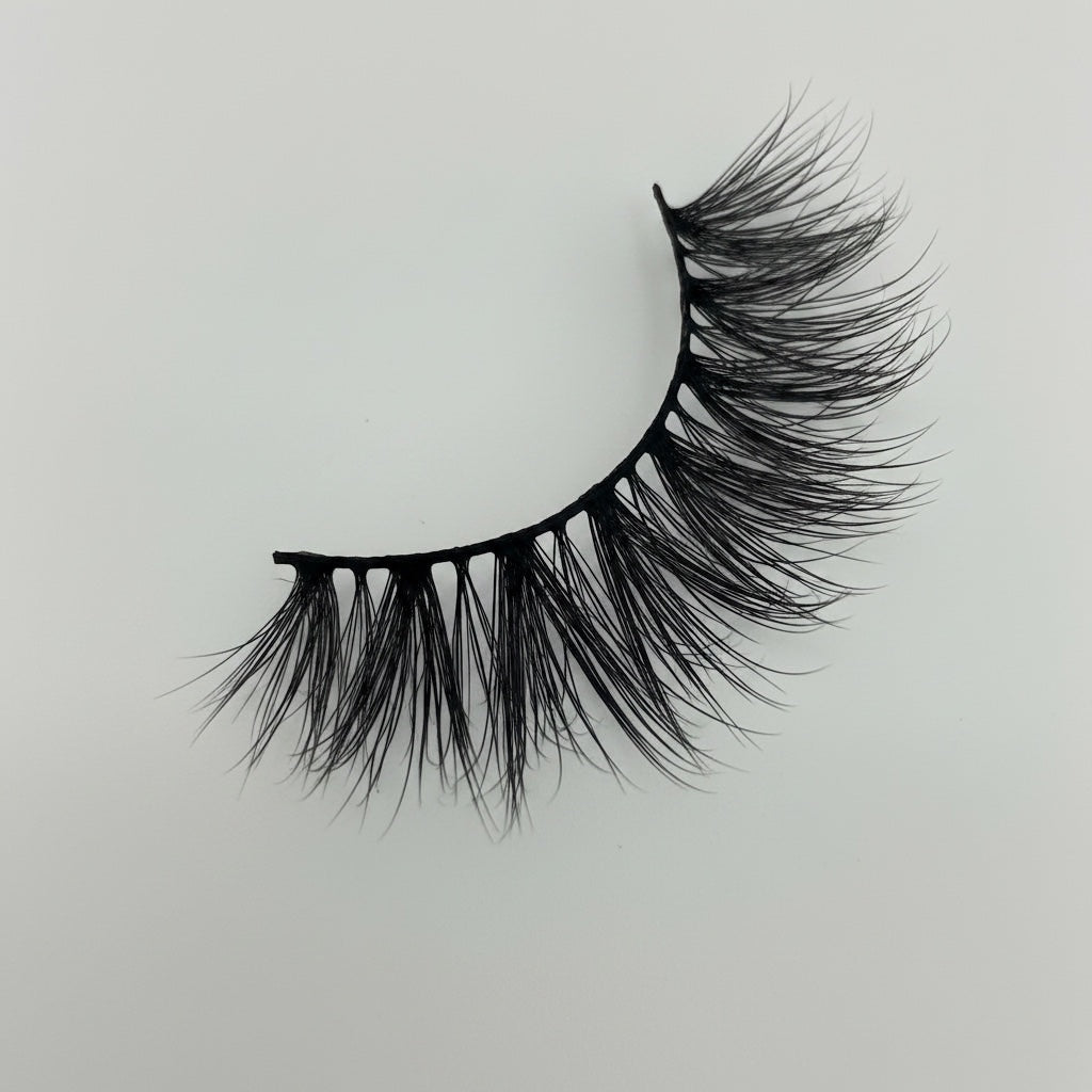AQueenzDen Goddess Real Mink Fluffy Lashes - full, voluminous, handmade, cruelty-free mink lashes.