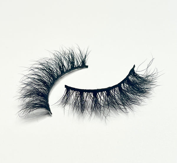 100% Real Mink Fluffy Lashes Imani