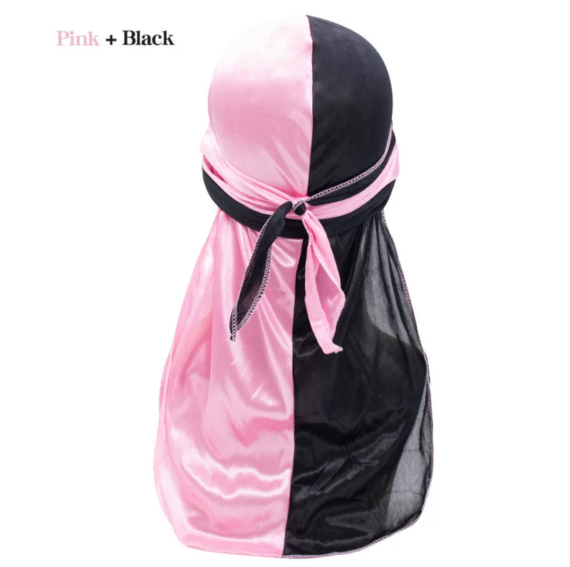 Men's Silky Satin Two Toned Premium Durag