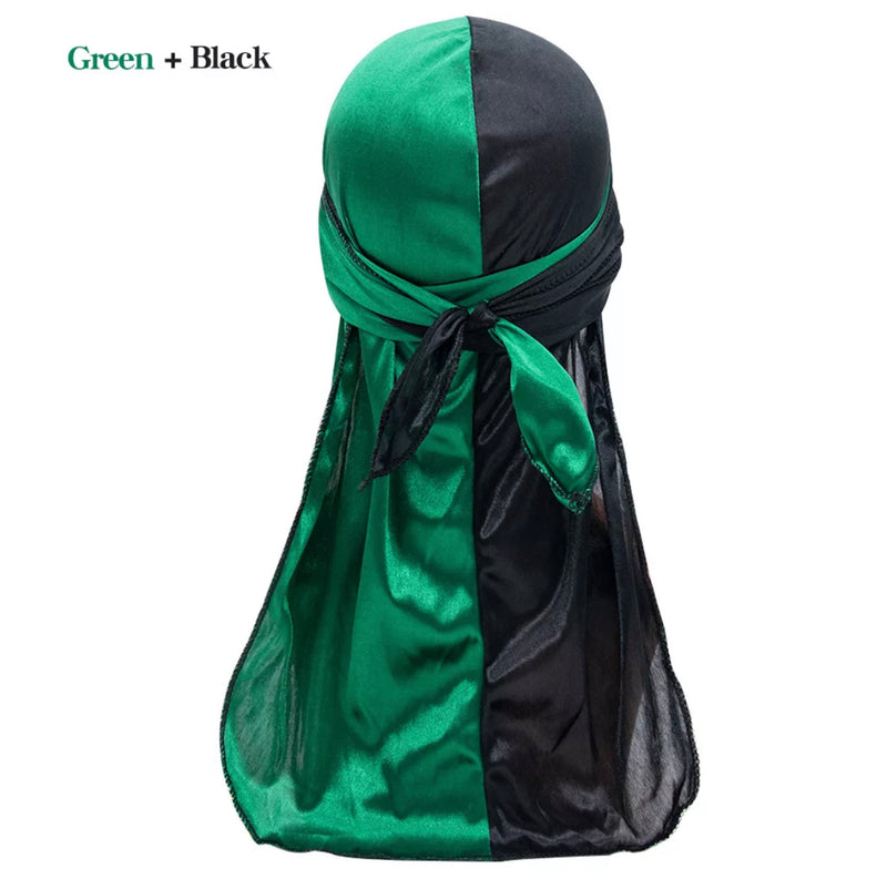 Men's Silky Satin Two Toned Premium Durag