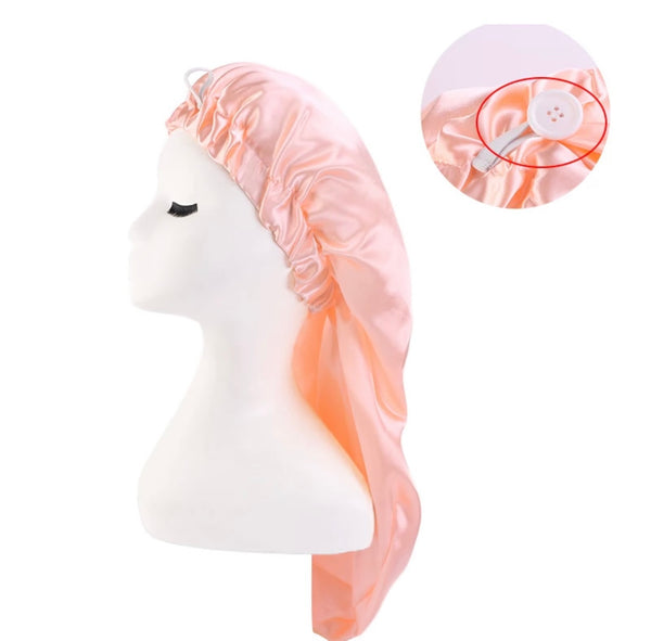 Single Layer Long Satin Hair Bonnet