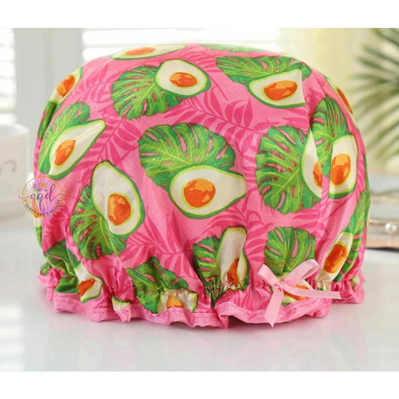 Satin Lined Shower Cap -Satin Lined Swimming Cap - AQueenzDen